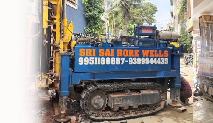 Professional Borewell Drilling Services in Khairatabad-Sri Sai Borewells offers professional borewell drilling